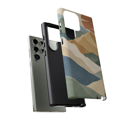 Sage Summit Samsung Galaxy Tough Case | abstract mountains