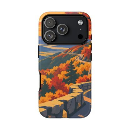 Skyline Drive — Overlook Gold iPhone Tough Case