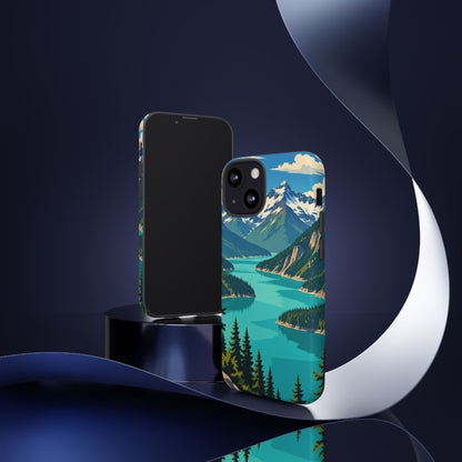 Cascades — Diablo Blue iPhone Tough Case