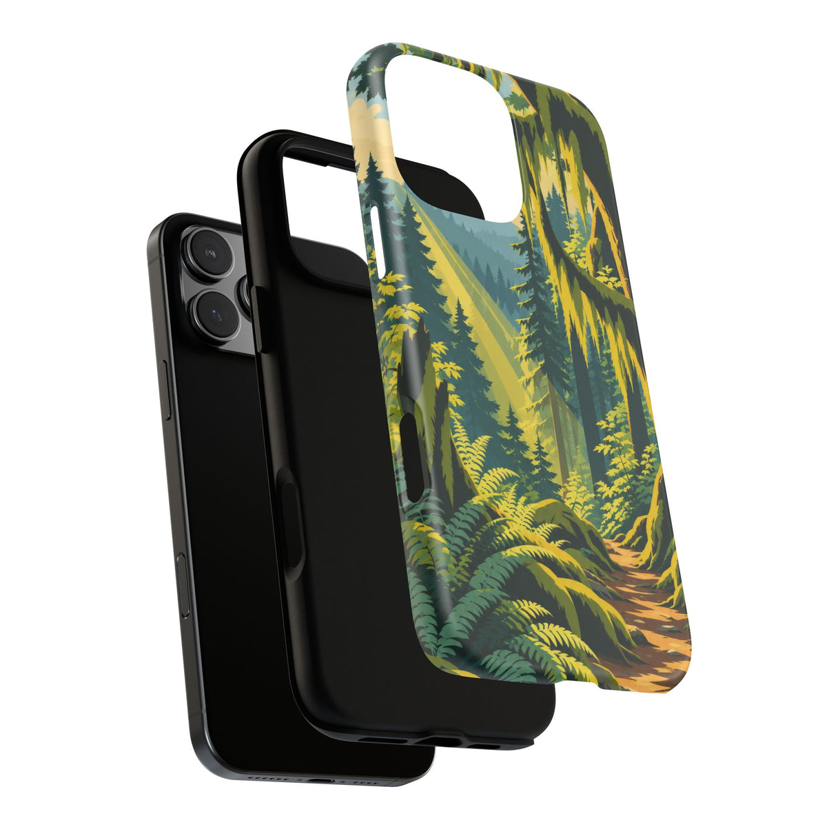 Hoh Rain Forest — Mosslight iPhone Tough Case