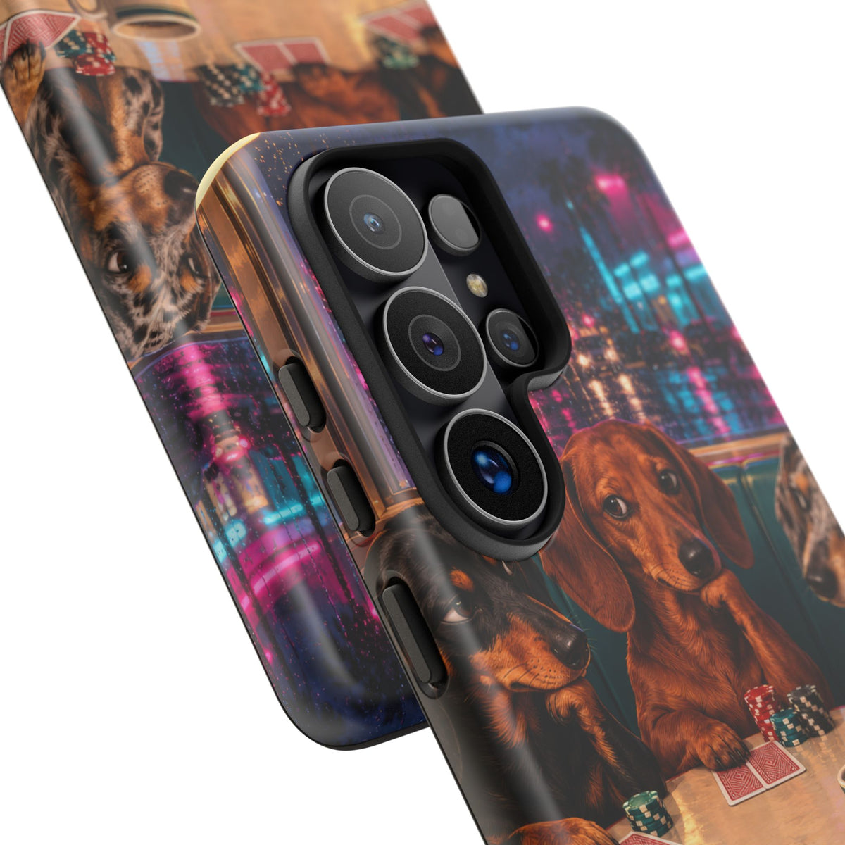 All-Night Aces Samsung Galaxy Tough Case | dachshund poker
