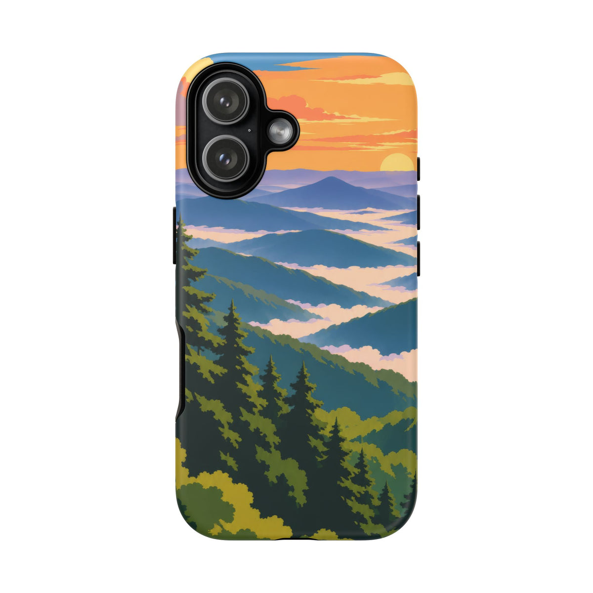 Great Smoky Mountains — Morning Veils iPhone Tough Case