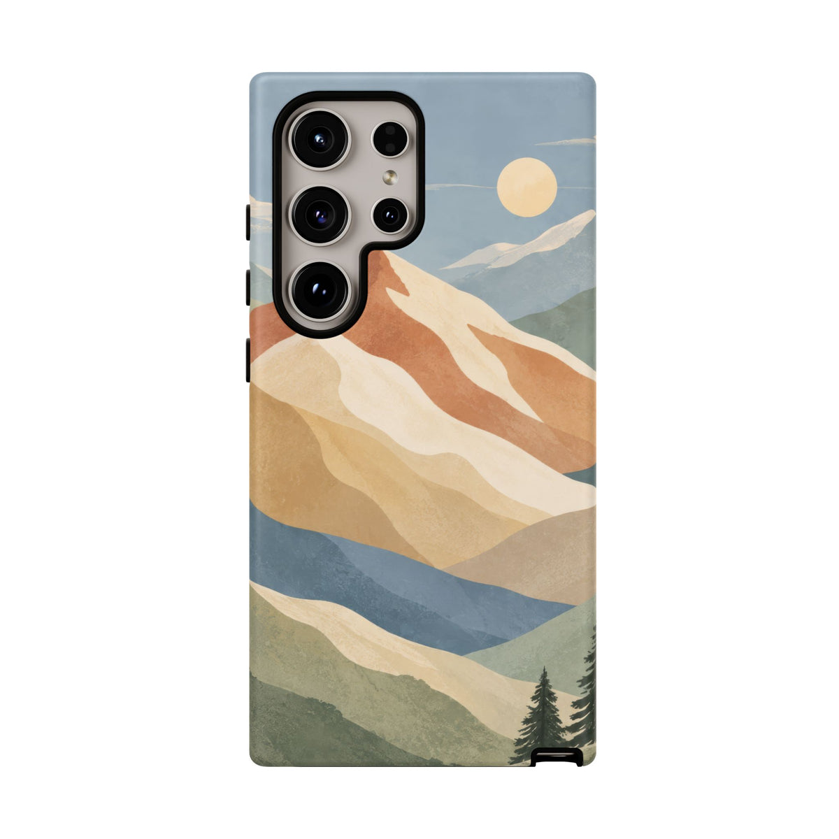 Sandstone Horizon Samsung Galaxy Tough Case | sandstone mountains