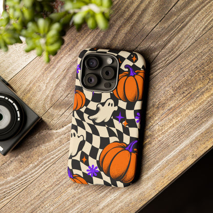 Spectral Groove iPhone Tough Case | retro halloween