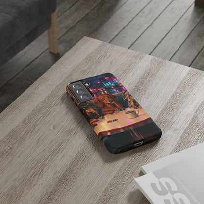 All-Night Aces Samsung Galaxy Tough Case | dachshund poker