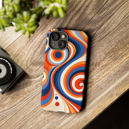 Electric Orbit iPhone Tough Phone Case