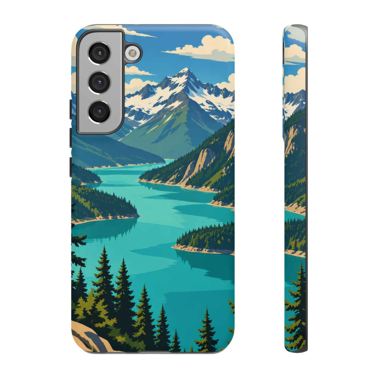 Cascades — Diablo Blue Samsung Galaxy Tough Case