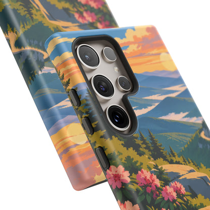 Blue Ridge Parkway — Ridgeway Bloom Samsung Galaxy Tough Case
