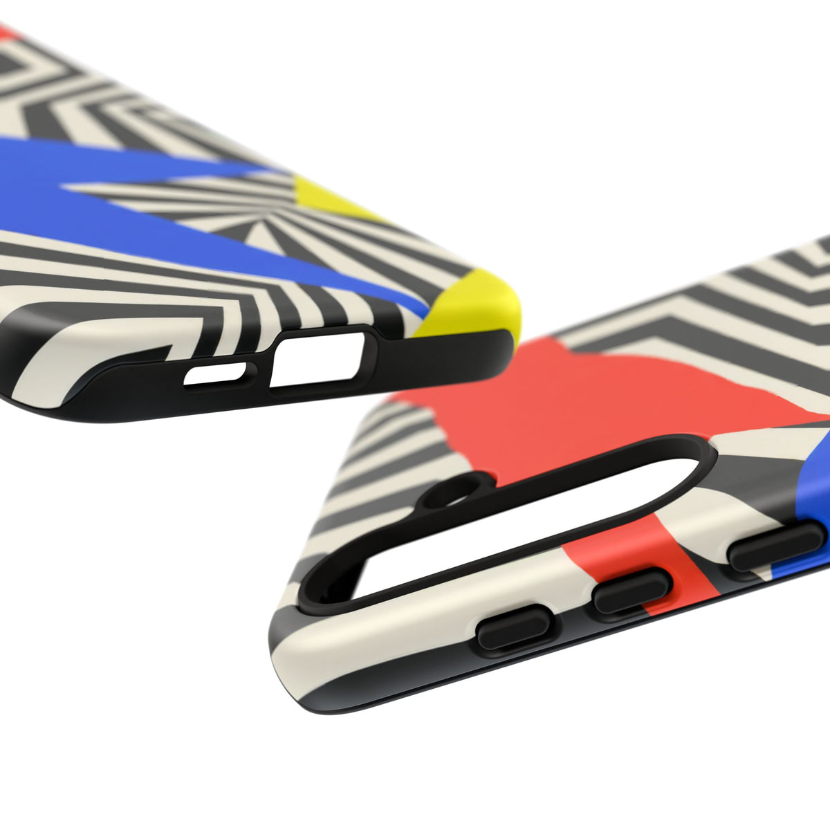 Broken Signal Samsung Galaxy Tough Case | Optical Stripe Art