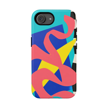 Cut Loose iPhone Tough Case | Retro Abstract Art