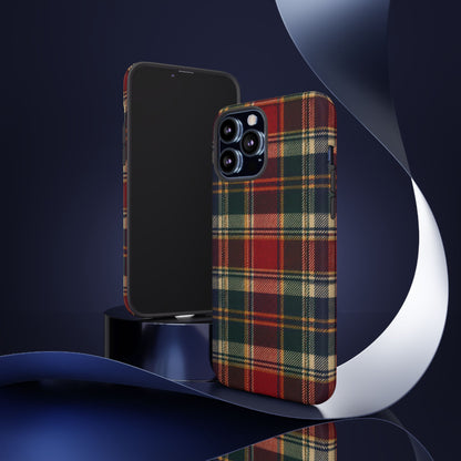 Highland Holiday iPhone Tough Case | christmas plaid