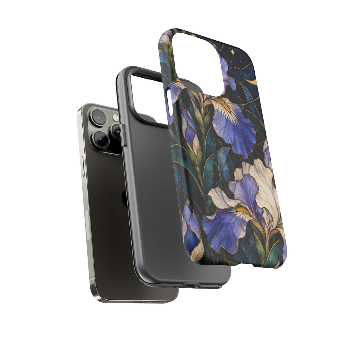 Celestial Iris iPhone Tough Case | iris flowers