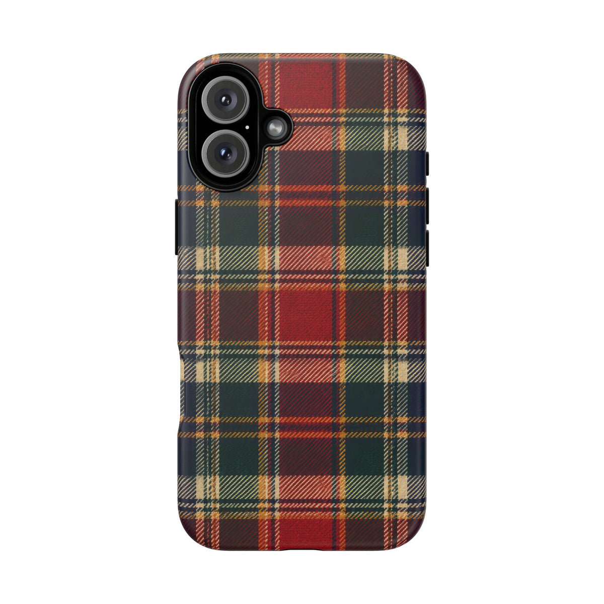 Highland Holiday iPhone Tough Case | christmas plaid