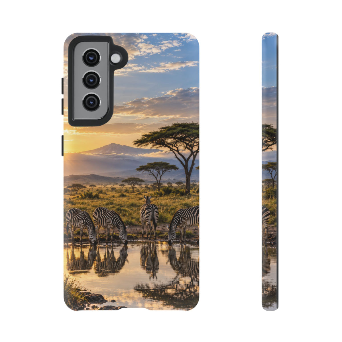 Zebra Water Mirror Samsung Galaxy Tough Case | zebra safari