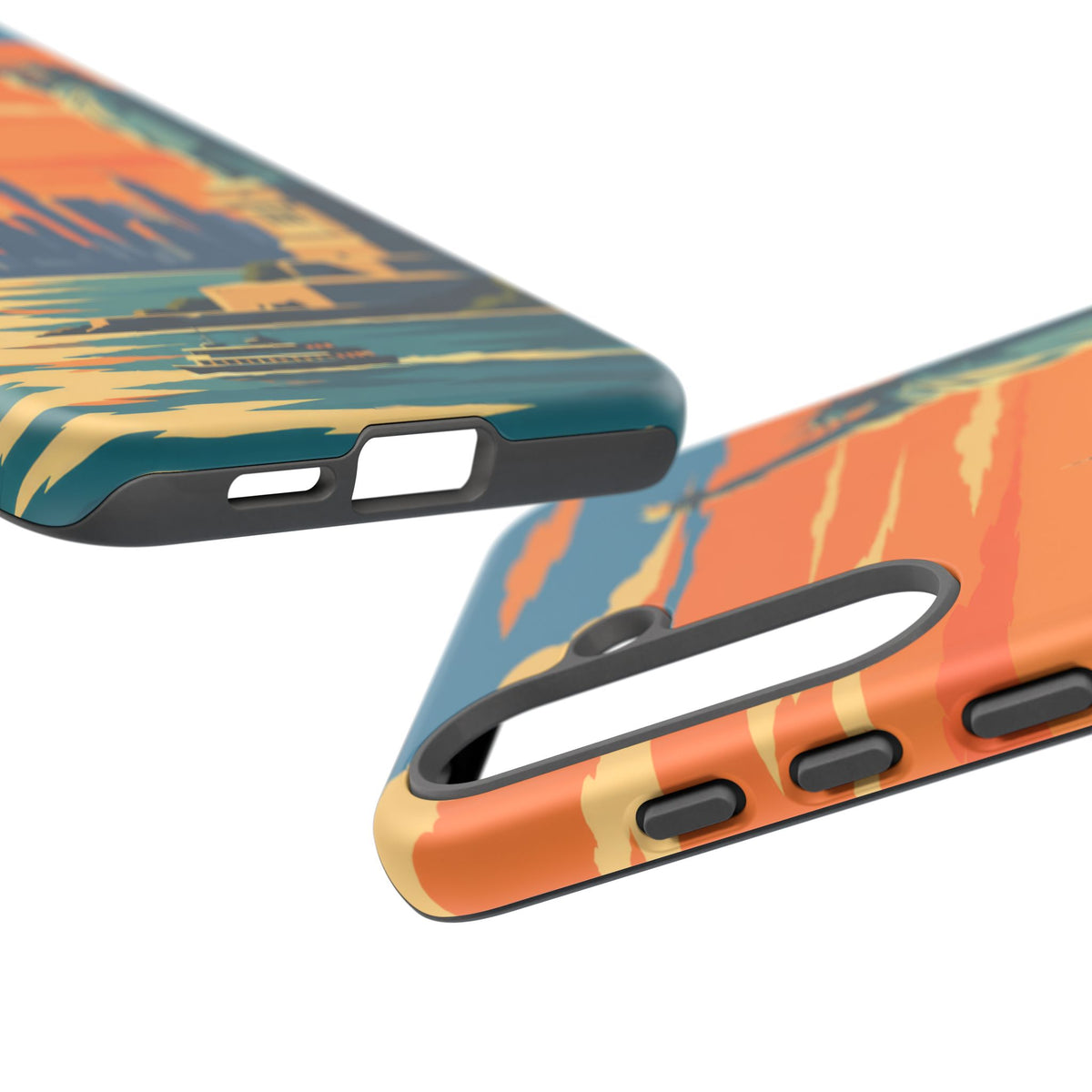 New York City — Harbor Liberty Samsung Galaxy Tough Case