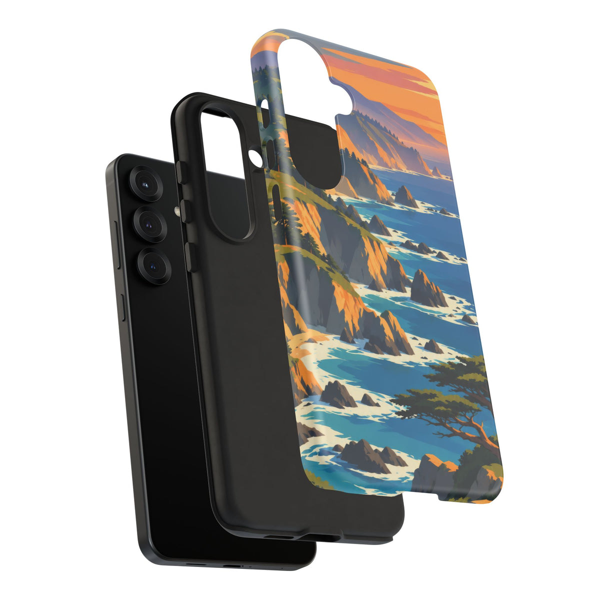 Big Sur — Cypress Coast Samsung Galaxy Tough Case