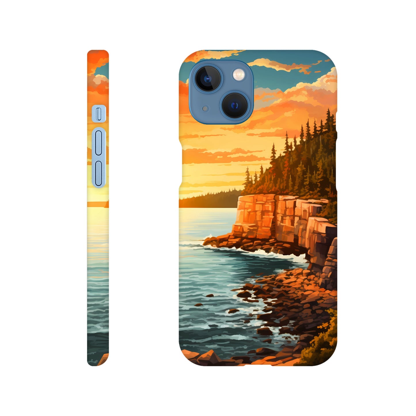iPhone Case - Acadia Coastal Chronicles (National Park)