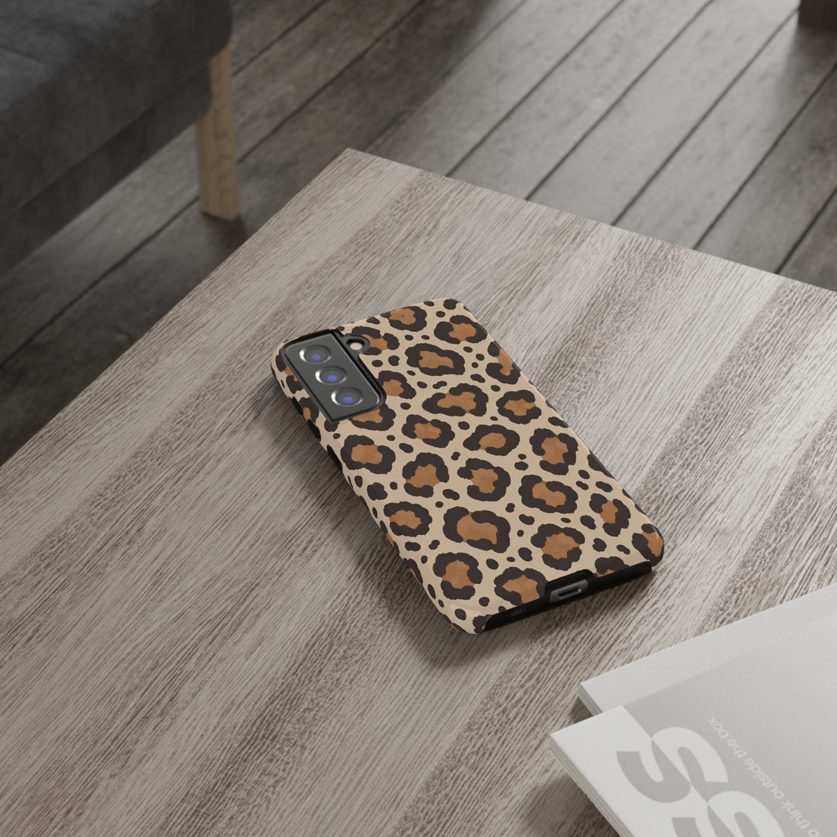 Leopard Print Samsung Galaxy Tough Case | Cocoa Wildcat