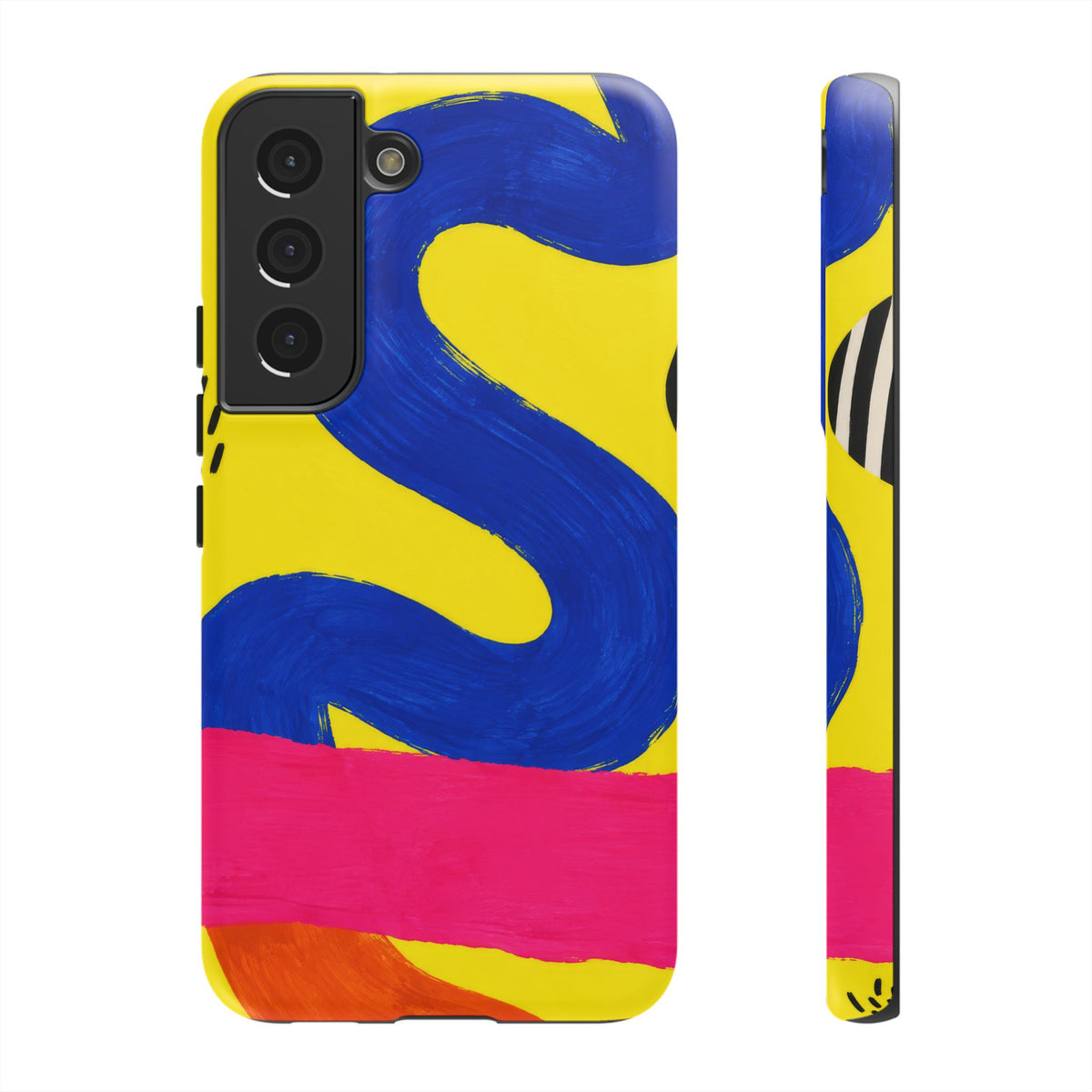 Offbeat Samsung Galaxy Tough Case | Abstract Color Block Art