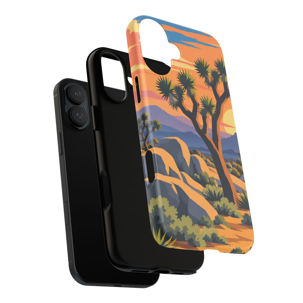 Joshua Tree — Desert Silhouettes iPhone Tough Case