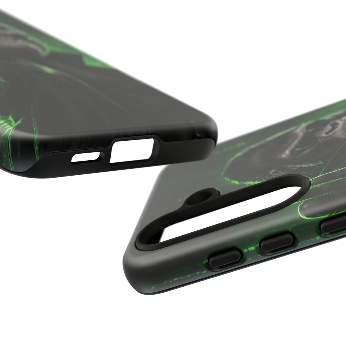 Cyberpunk Gorilla Samsung Galaxy Tough Case | Neon Code Silverback