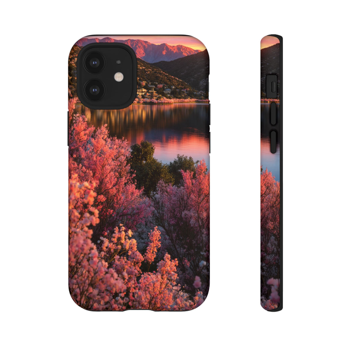 Alpine Bloom Lake iPhone Tough Phone Case