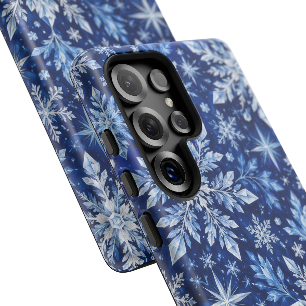 Frosted Midnight Samsung Galaxy Tough Case | snowflake
