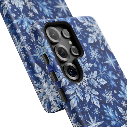 Frosted Midnight Samsung Galaxy Tough Case | snowflake