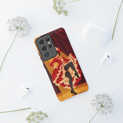 Moulin Rouge Dancer — Crimson Cabaret Samsung Galaxy Tough Case | cabaret dancer
