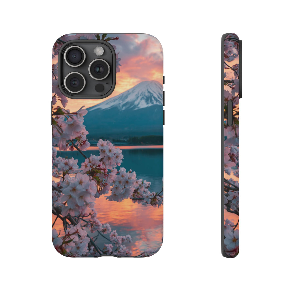 Fuji Petal Reflection iPhone Tough Phone Case