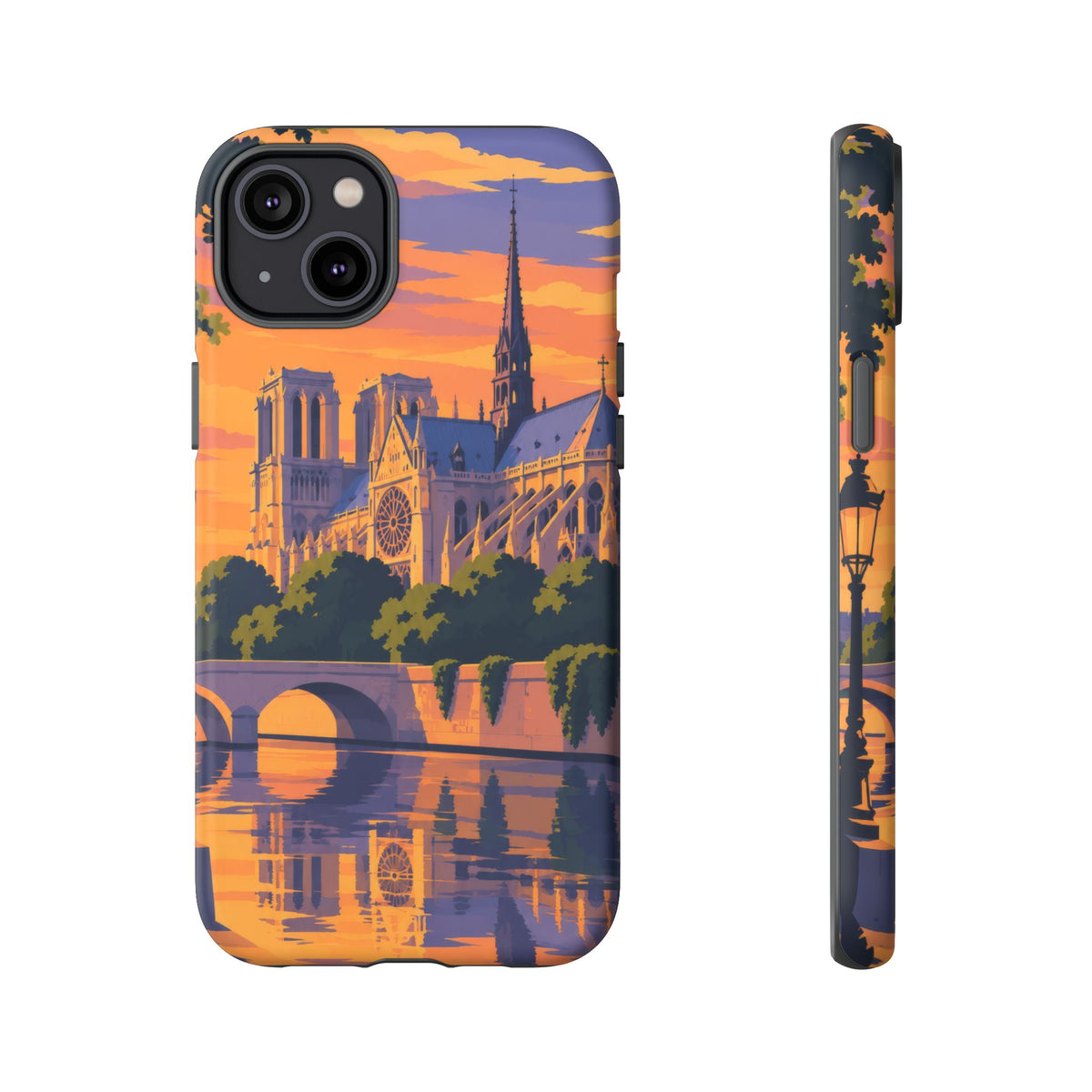 Notre Dame — Cathedral Twilight iPhone Tough Case