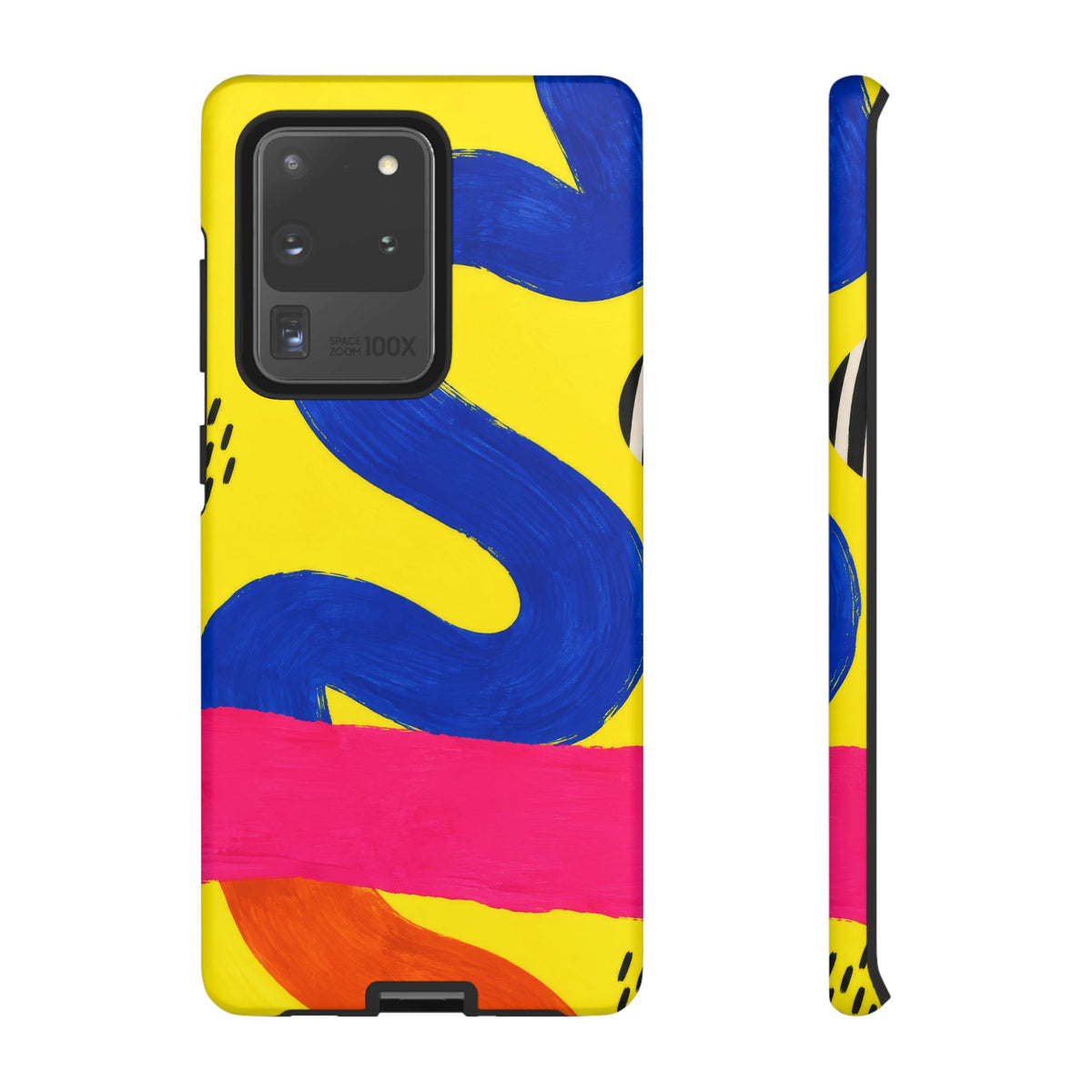 Offbeat Samsung Galaxy Tough Case | Abstract Color Block Art