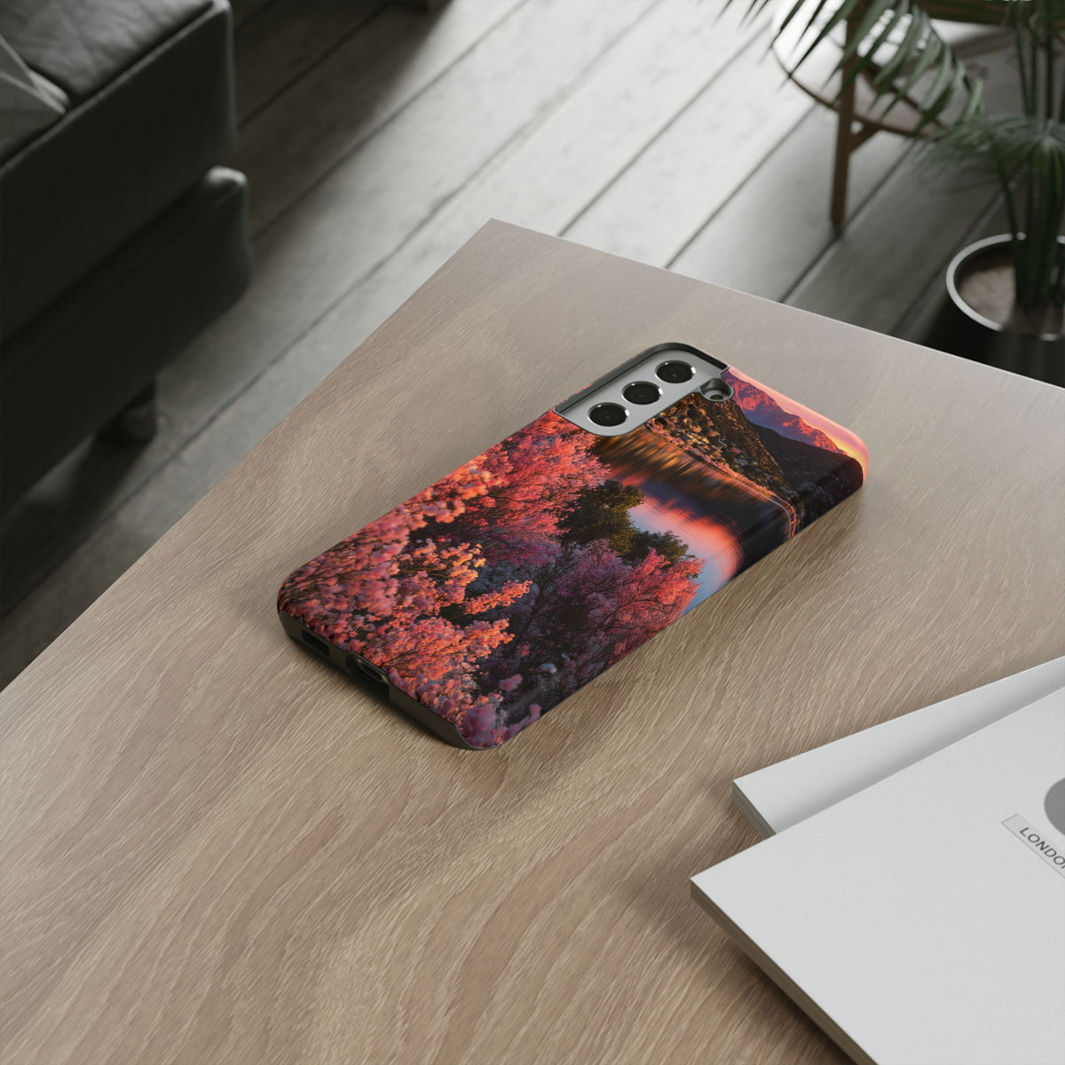 Alpine Bloom Lake Samsung Galaxy Tough Phone Case
