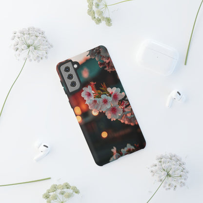 Kyoto Blossom Lanterns Samsung Galaxy Tough Phone Case