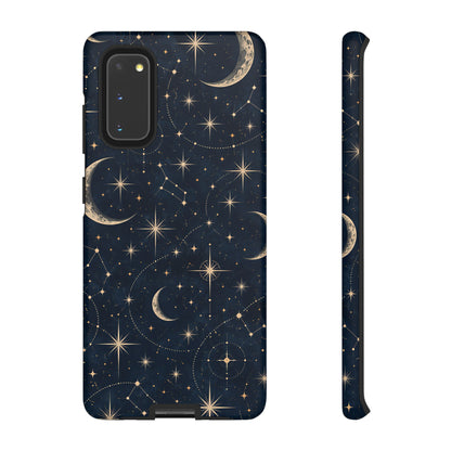 Celestial Moon Samsung Galaxy Tough Case | Nocturne Atlas