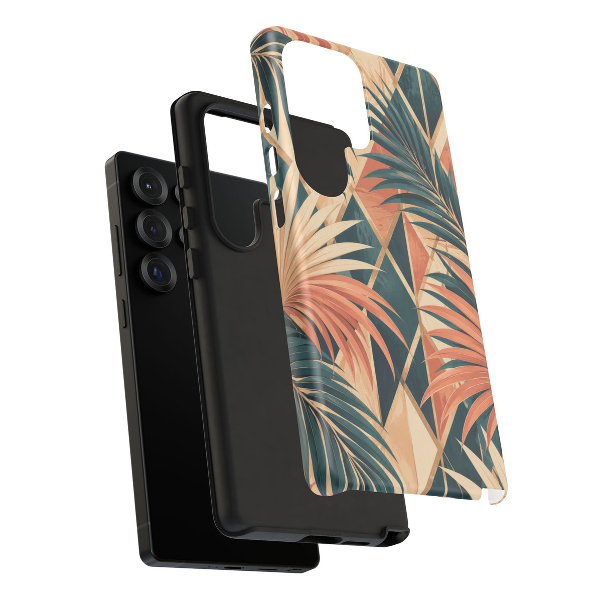Coral Palm Pavilion Samsung Galaxy Tough Case | art deco