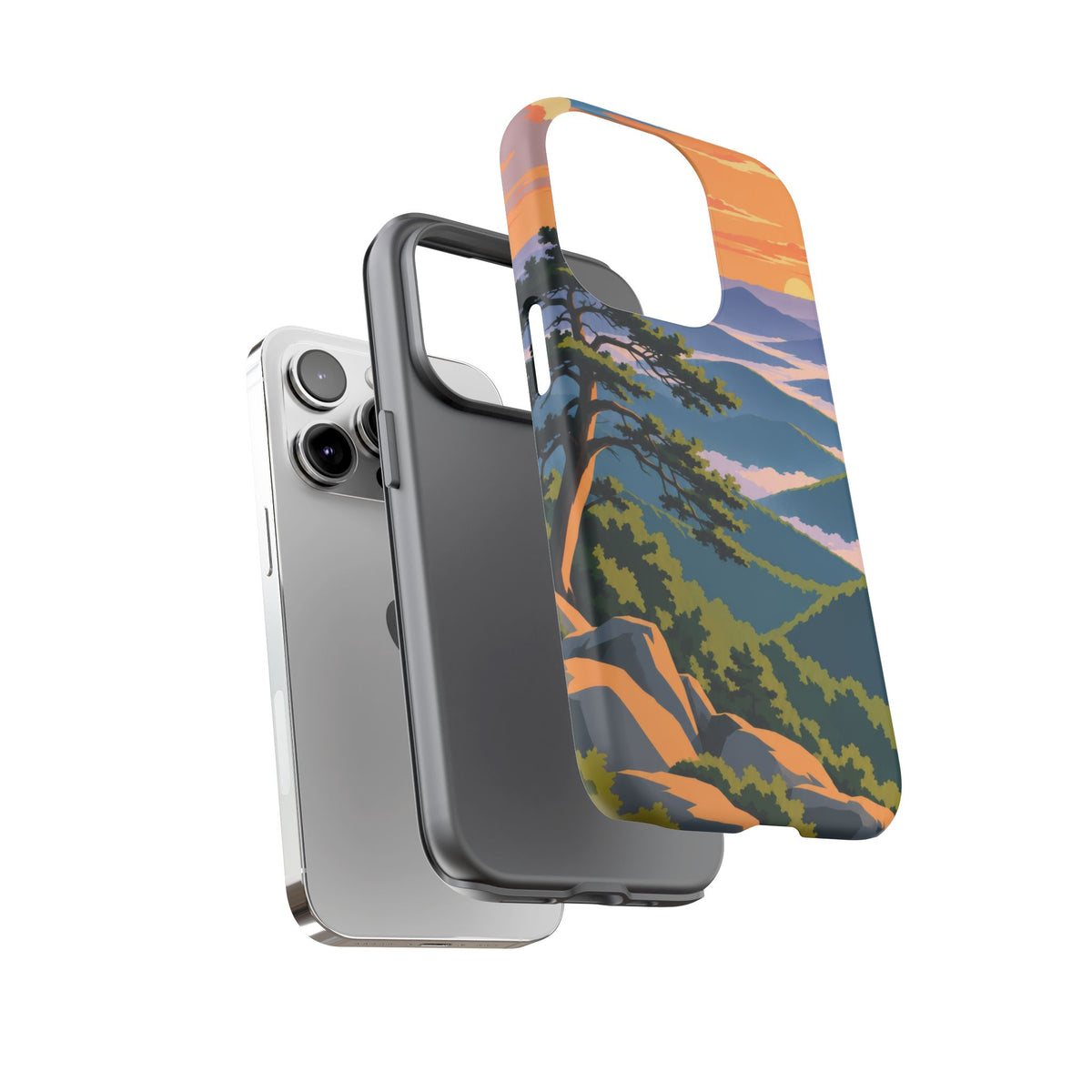 Shenandoah — Blue Hour Ridges iPhone Tough Case