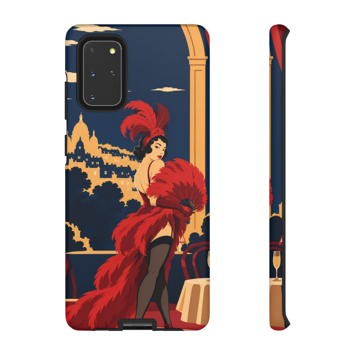 Moulin Rouge Dancer — Velvet Encore Samsung Galaxy Tough Case | cabaret dancer