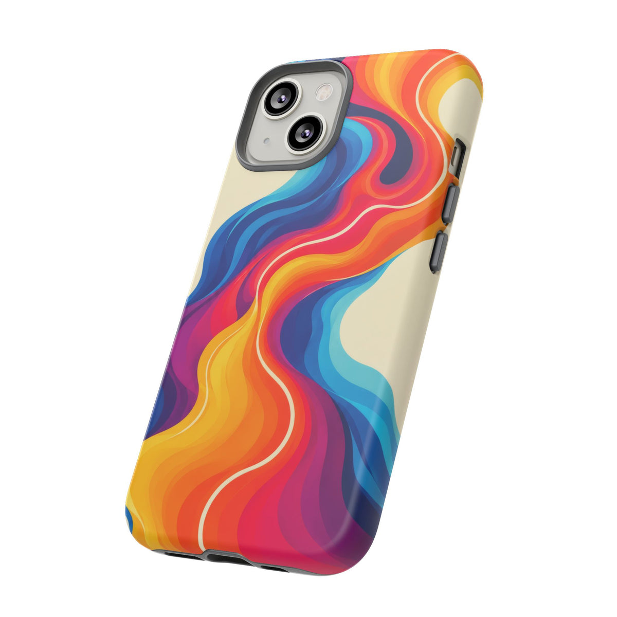 Electric Tide iPhone Tough Case | psychedelic wave
