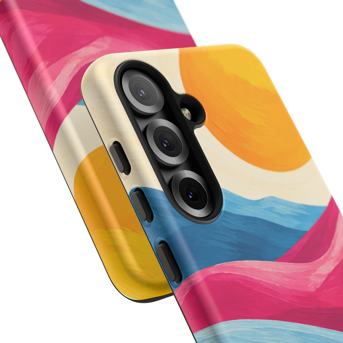 Golden Drift Samsung Galaxy Tough Case | colorful hills