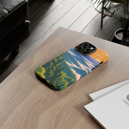 Great Smoky Mountains — Morning Veils iPhone Tough Case