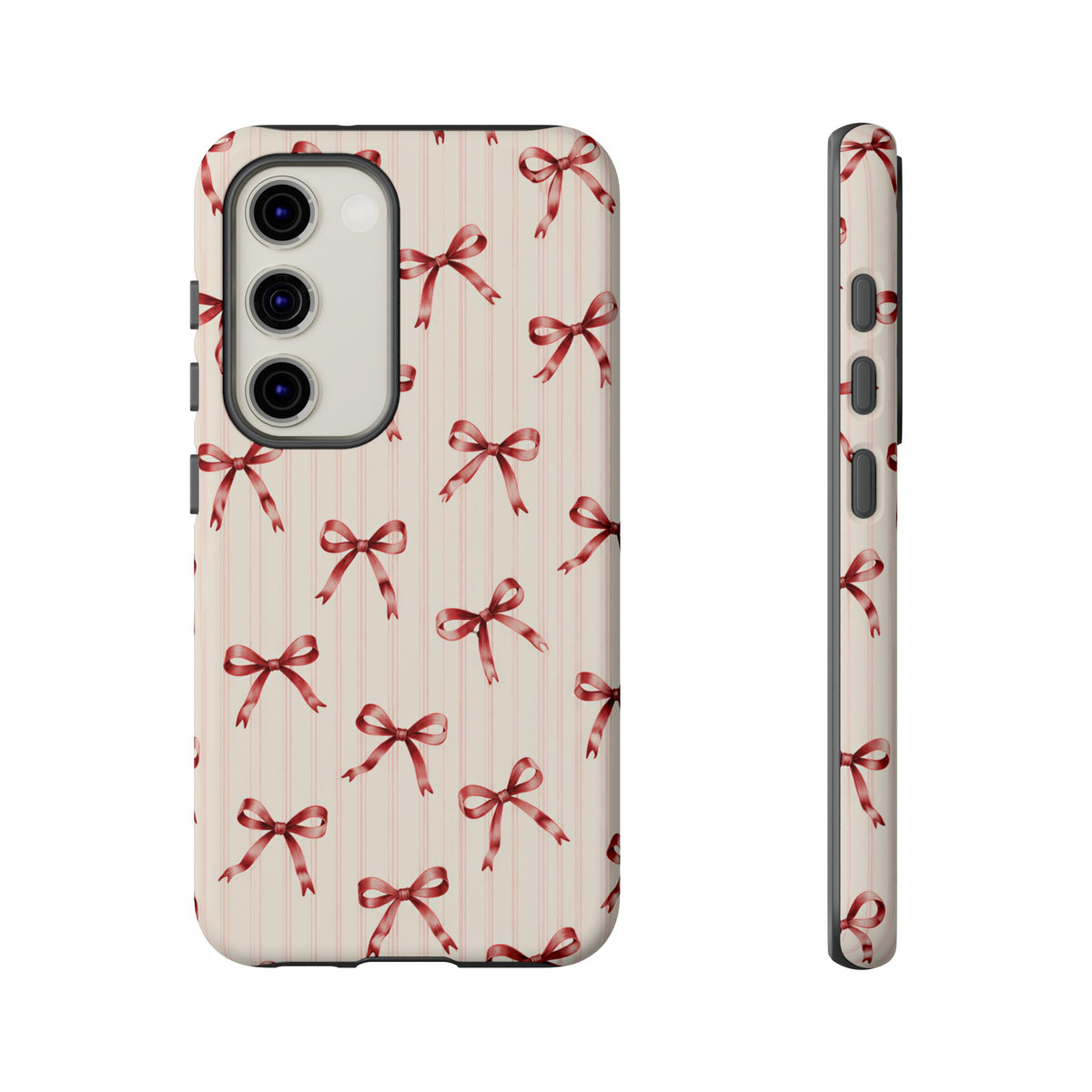 Red Bow Samsung Galaxy Tough Case | Ribbon Waltz