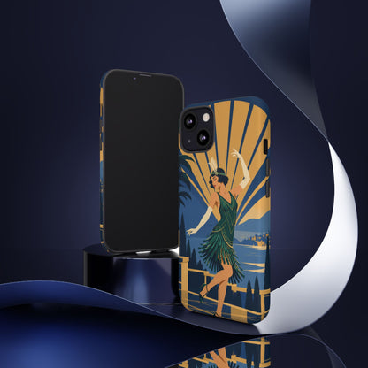 1920s Flapper — Jazz After Dark iPhone Tough Case