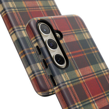 Highland Holiday Samsung Galaxy Tough Case | christmas plaid
