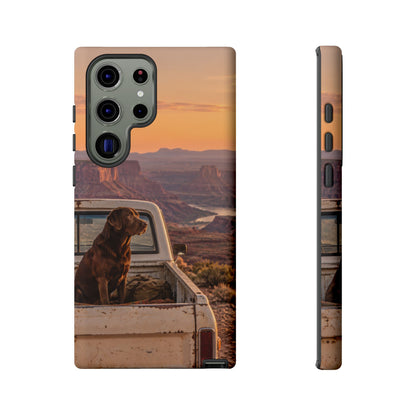 Desert Tailgate Companion Samsung Galaxy Tough Case | labrador
