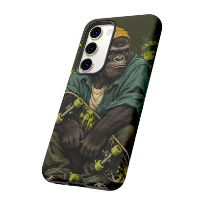 Concrete Jungle Samsung Galaxy Tough Case | Skater Gorilla Illustration