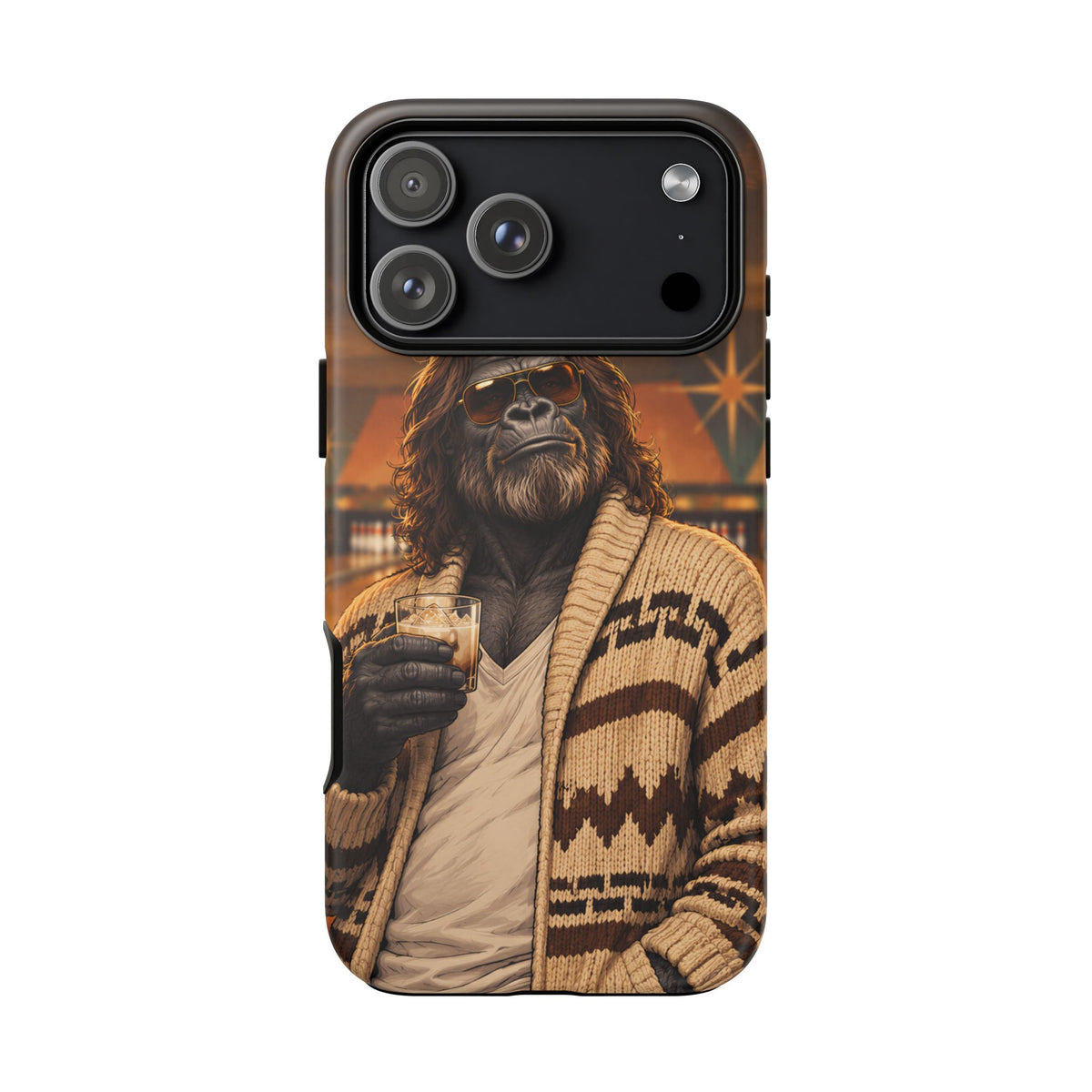 Cardigan Gorilla iPhone Tough Case | The Primate Abides