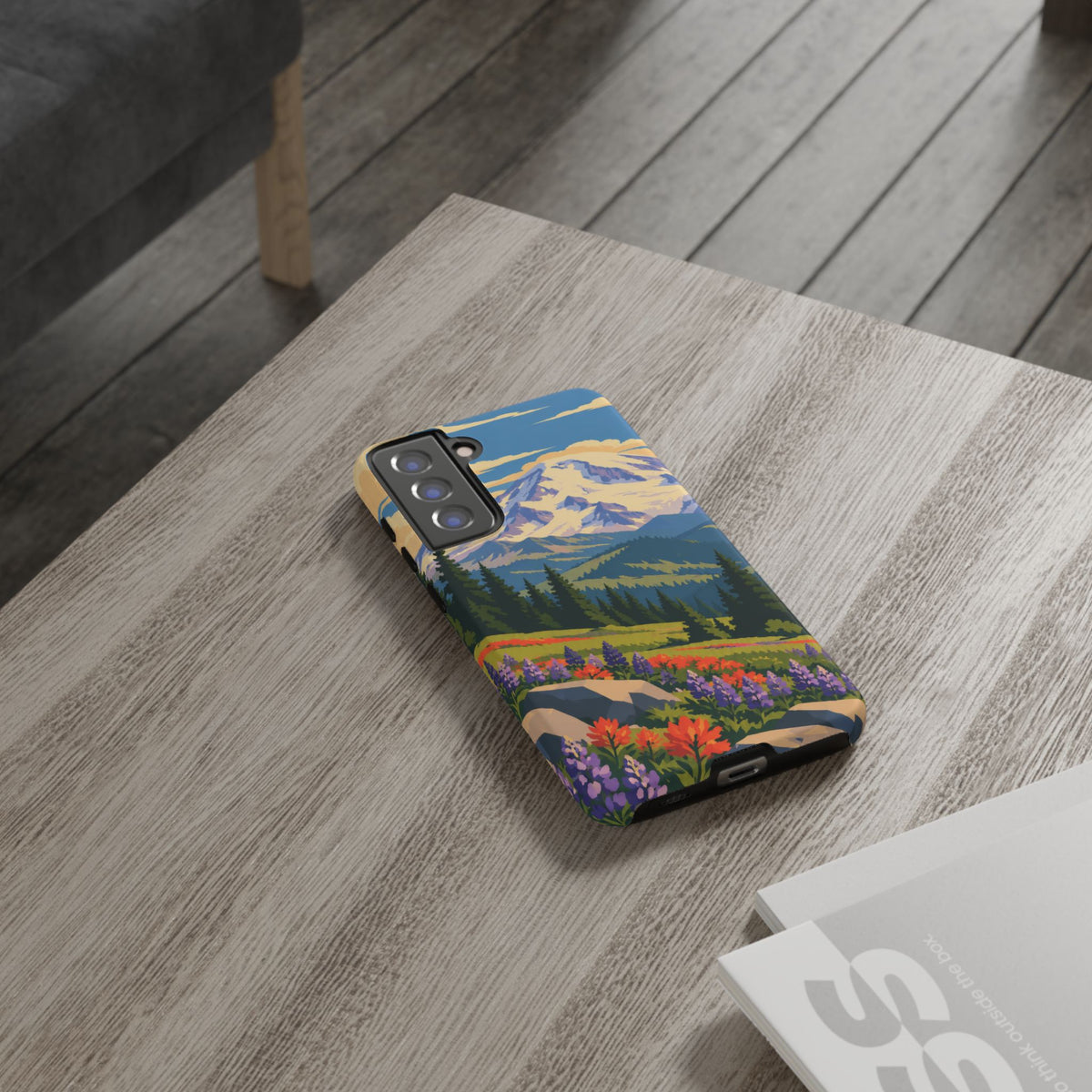 Mount Rainier — Meadow Radiance Samsung Galaxy Tough Case