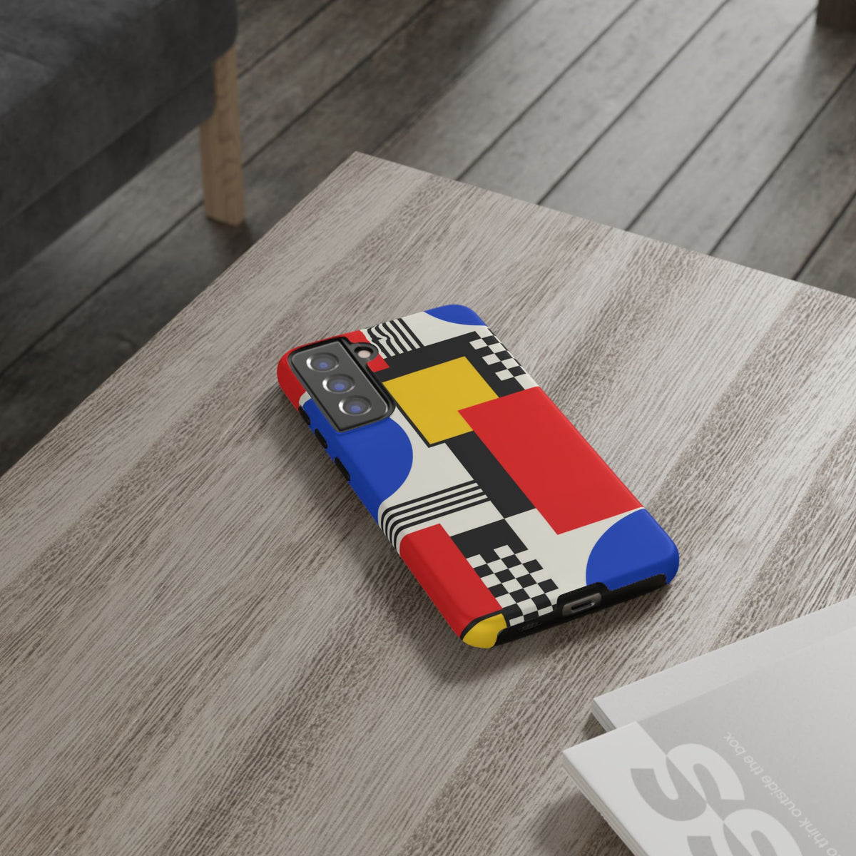 Primary Frequency Samsung Galaxy Tough Case | Primary Color Geometry