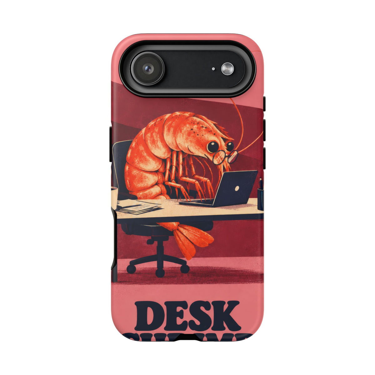 Desk Shrimp iPhone Tough Case